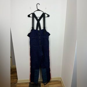 Vintage Metro Sportswear Down Filled Cotton Snowpants Sz M